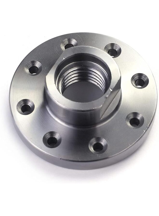 LAMAY 3IN Wood Lathe Steel Faceplate Chucks, Woodworking Lathe Face Plate with 1inch 8TPI, Steel Lathe Faceplate (Size : 3IN) - Image 4